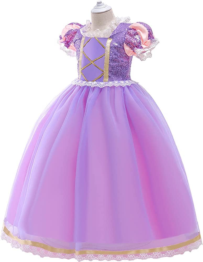 Amazon.co.jp: [EKOMIS] ラプンツェル風 ドレス プリンセス